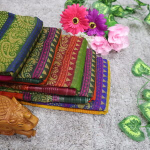 Synthatic Printed Cotton Sarees